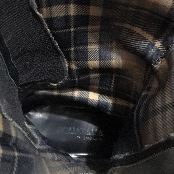 Aquatalia Black Leathwr “Orso” Tall Round Toe Riding Boot size 6.5 - Picture 3 of 12